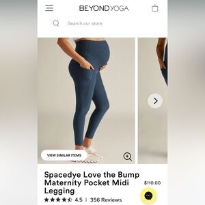 Beyond Yoga Maternity Leggings